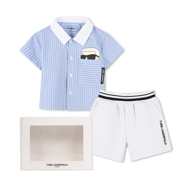 KARL LAGERFELD Set of shirt and short