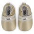 KARL LAGERFELD Gold faux leather slipper